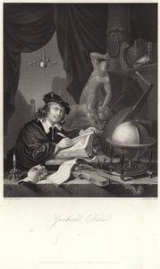 Portrait of Gerrit Dou by Gerrit Dou