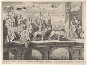 Allegory of the Welcoming of Königsmarck by Gerrit Gerritsz van Fenaem