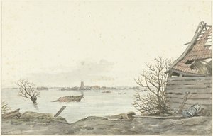 View of the Flooded Ransdorp, February 1825