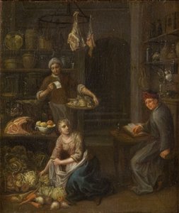Accounting for the Purchases in the Kitchen by Gerrit Lundens