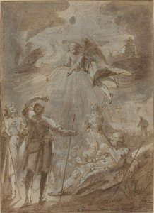 Annunciation to the Shepherds by Gerrit Pietersz Sweelinck