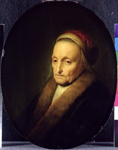 Head of an Old Woman with a Fur Collar