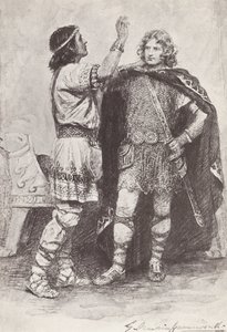 Illustration for The Story of Hereward, The Champion of England
