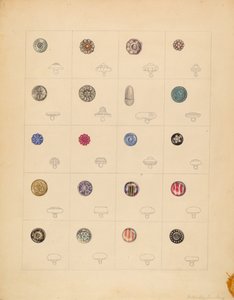 Buttons, c. 1937 by Gertrude Lemberg