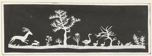 Row with Animals and Plants