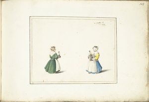 Two Girls with a Doll