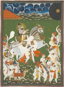 Maharana Bhim Singh in Procession