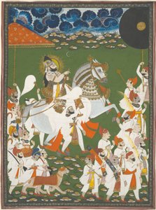 Maharana Bhim Singh in Procession, c.1820