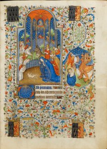 Nativity, Adoration of the Child. The Hours of Isabella Stuart by Giac Master