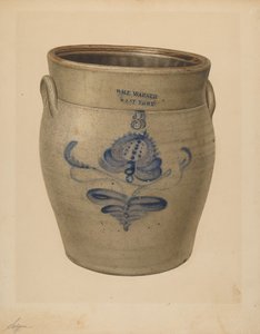 Crock, c. 1940 by Giacinto Capelli