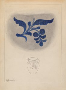 Jar by Giacinto Capelli