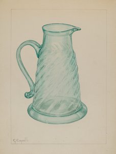 Molasses Jug, c. 1937 by Giacinto Capelli