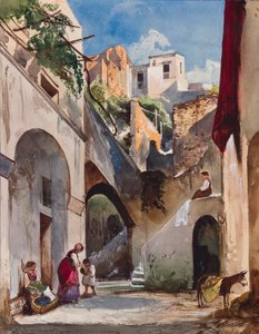 Houses on the Costiera of the Sorrentine Peninsula, with Additions by Princess Maria Annunziata di Borbone (1853)