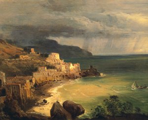 Storm on the Amalfi Coast and Gulf of Naples