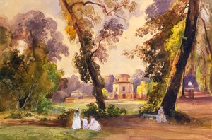 The Hunting Lodge in the park of Caserta, c.1852-55