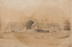 Study of an Arcade for Tsarskoye Selo