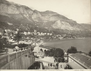 Panoramic View of Montecarlo in Monaco by Giacomo Brogi