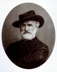 Portrait of Giuseppe Verdi by Giacomo Brogi