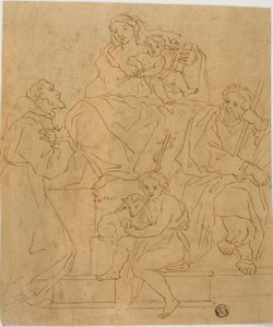 Holy Family with Saint Francis of Assisi and the Infant John the Baptist