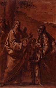 The Miracle of the Loaves and Fishes by Giacomo Cavedoni