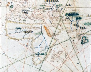 The coasts of Europe and North Africa