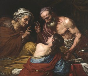 Isaac Blessing Jacob