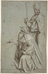 Saint Jerome and Saint Augustine / Ambrose