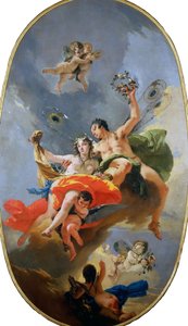 The Triumph of Zephyr and Flora, ca. 1735