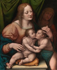 Madonna and Child with Young Saint John the Baptist and Saint Elisabeth
