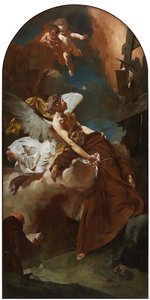 Saint Francis of Assisi in Ecstasy by Giovanni Battista Piazzetta