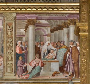 Central Nave, Fifth North Span, Presentation at the Temple, Gian Francesco Bembo