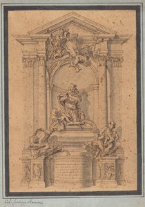 Design for the Tomb Monument of a Military Officer