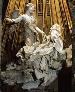Italy, Rome, Church of Santa Maria della Vittoria, Ecstasy of St Teresa of Avila