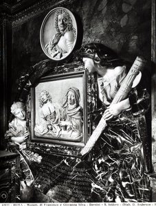 Monument to Francesco and Giovanni Silva by Gianlorenzo Bernini by Gian Lorenzo Bernini