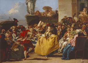 The Minuet or Carnival Scene