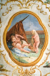 Fresco from the Putti Room in the Foresteria (Guesthouse) by Giovanni Domenico Tiepolo