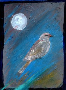 Moon Bird, 2016 by Gigi Sudbury