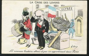 Postcard, Satirical in Colors