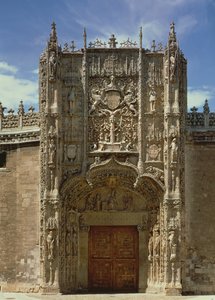 Entrance Facade (Museo Nacional de Escultura Religiosa) Built 1488-96 by Gil de Siloe