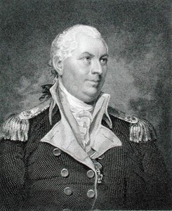 John Barry, engraved by James Barton Longacre by Gilbert (after) Stuart
