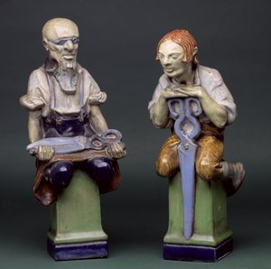 The Two Tailors - Master and Apprentice, Doulton