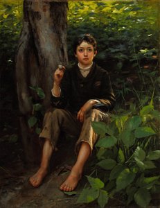 His First Smoke 1878