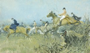 Hunting Scene, Full Cry