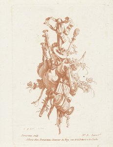 Trophy with Musical Instruments
