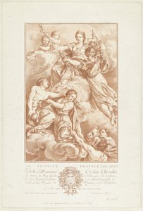 Allegory with Justice as Protector of the Arts