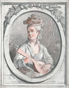 Portrait of Madame Huet by Gilles Demarteau
