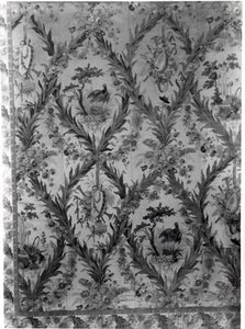 Silk Wallcovering from the Empress
