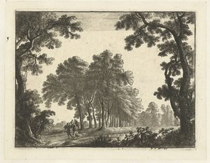 Landscape with Tobias and the Angel by Gilles Neyts