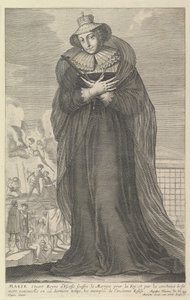 Marie Stuart by Gilles Rousselet and Abraham Bosse