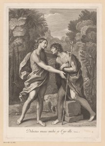 Christ and John the Baptist by Gilles Rousselet
